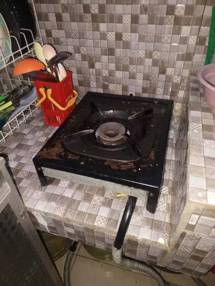 Kompor 1 tungku Rinnai + gas