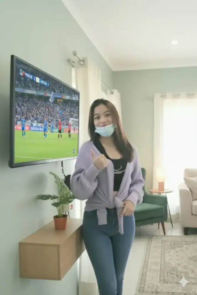 pasang & jual bracket buat gantungan tv led lcd di tembok rapih nyaman