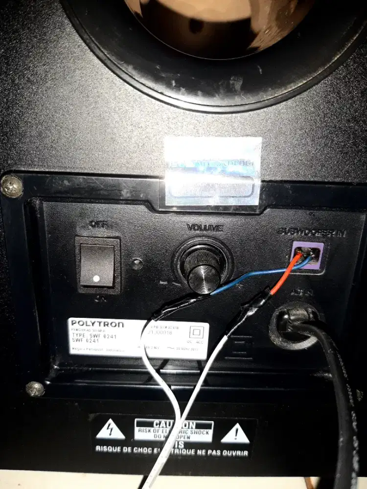 Subwoofer aktif Polytron SWF