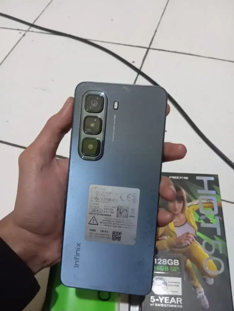INFINIX HOT 50 8+8/128 FULLSET GARANSI ON