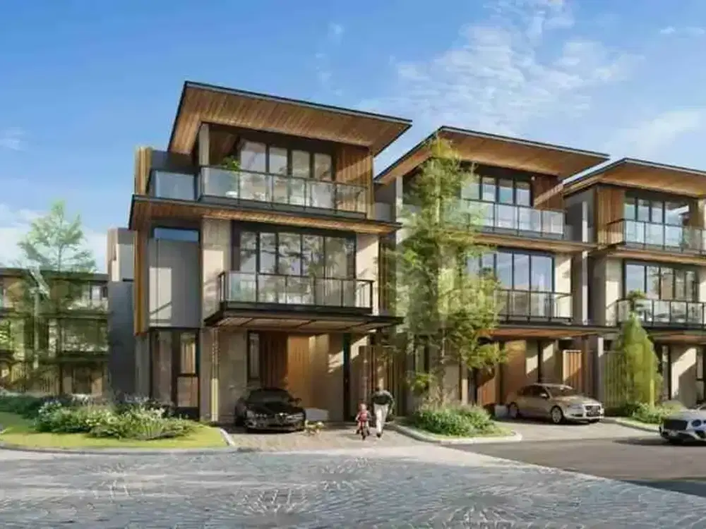 Dijual RUMAH MODERN Finore Summarecon Gading Serpong 3 Lantai Scandinavian