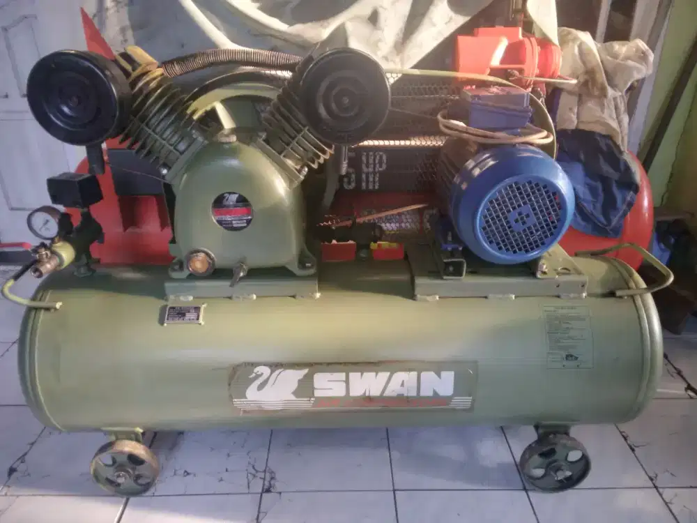 swan kompresor 5hp full orginal
