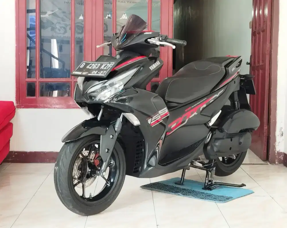 B-Bekasi Pajak Panjang! Yamaha Aerox 155 Connected Th 2022 Low KM Gres