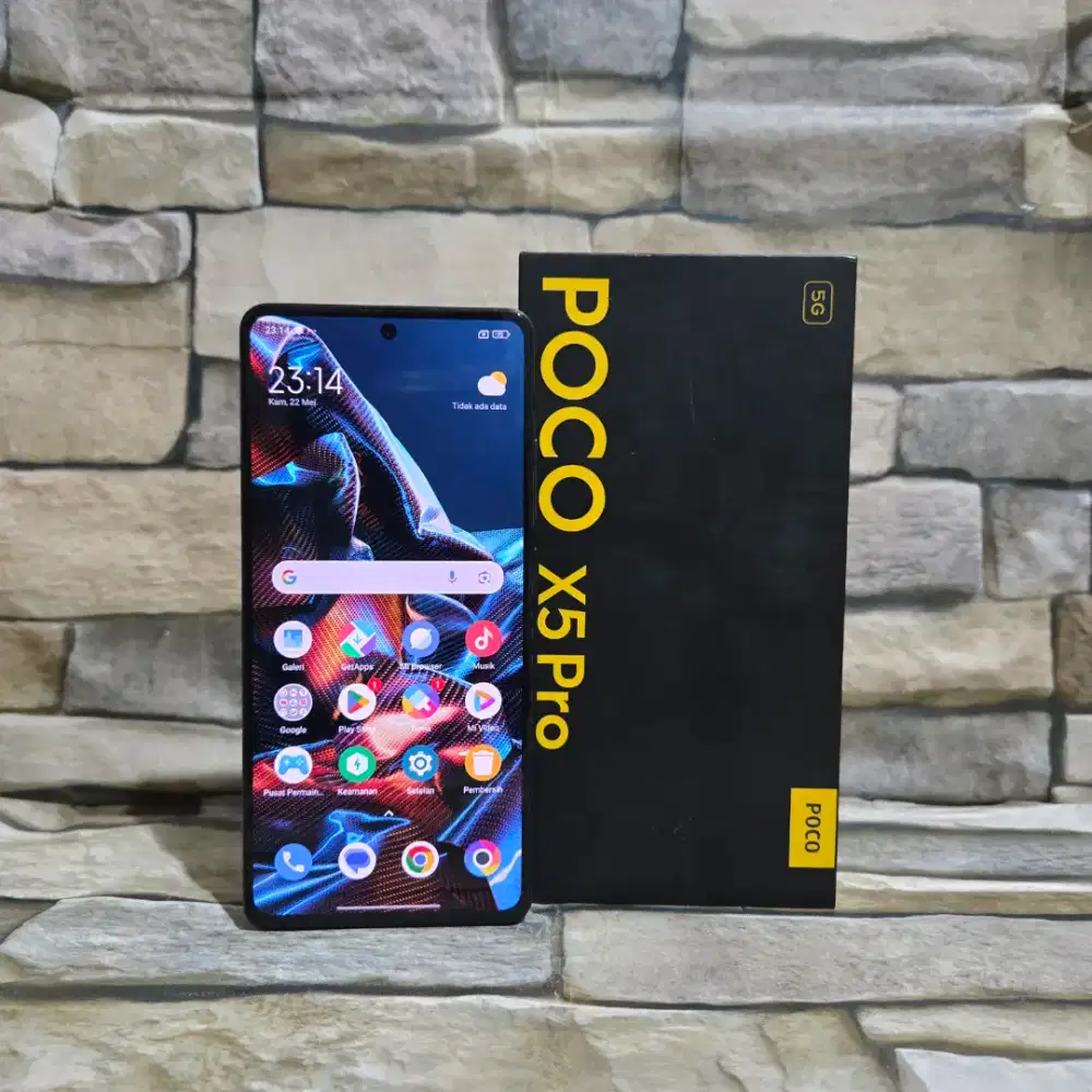 Poco X5 Pro 5G 6/128 Fulset segel mulus 95%