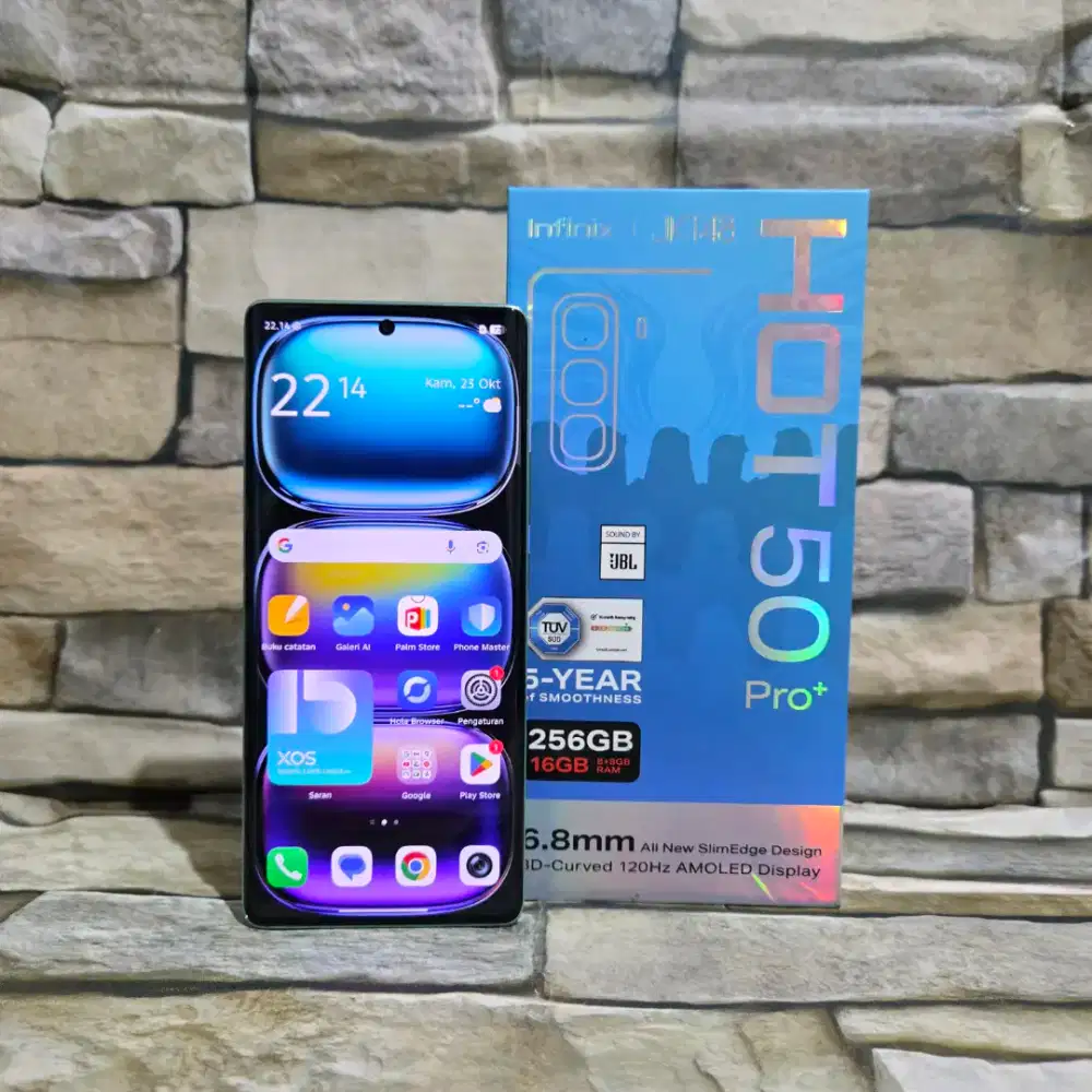 Infinix Hot 50 Pro Plus 8/256 4G Green Fullset Segel Normal Mulus 98%