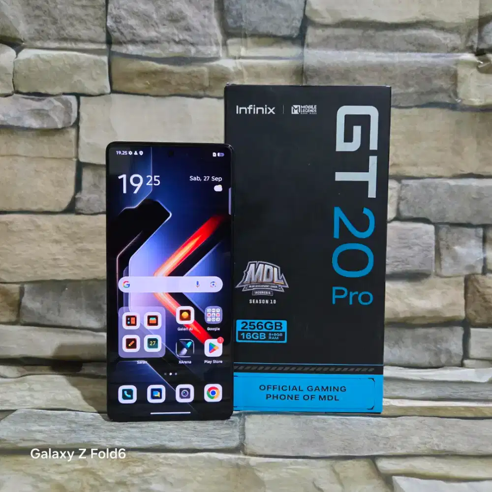 Infinix GT 20 Pro 8/256 Fulset segel mulus 98% Garansi panjang