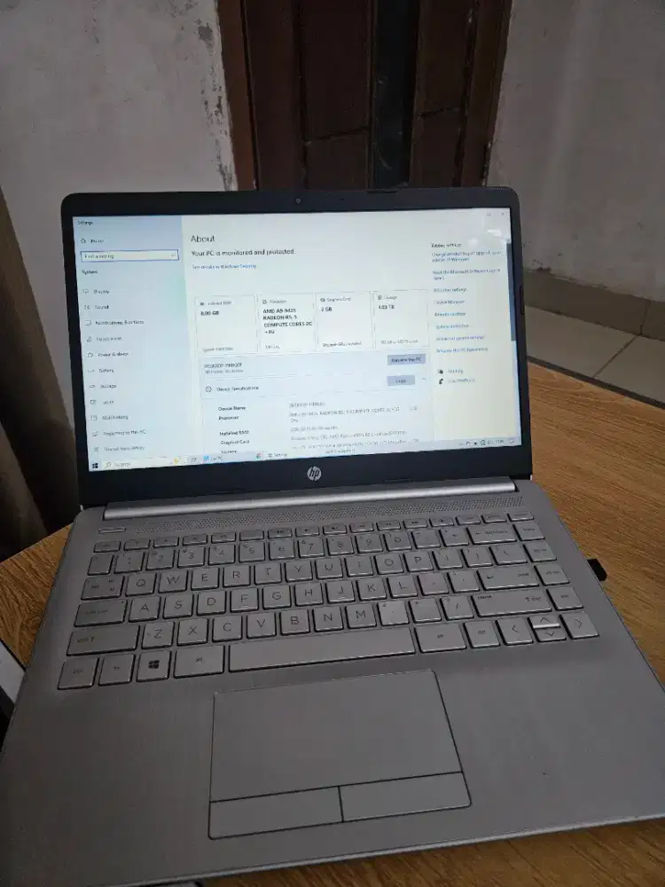 Laptop HP 14s Dk0008ax