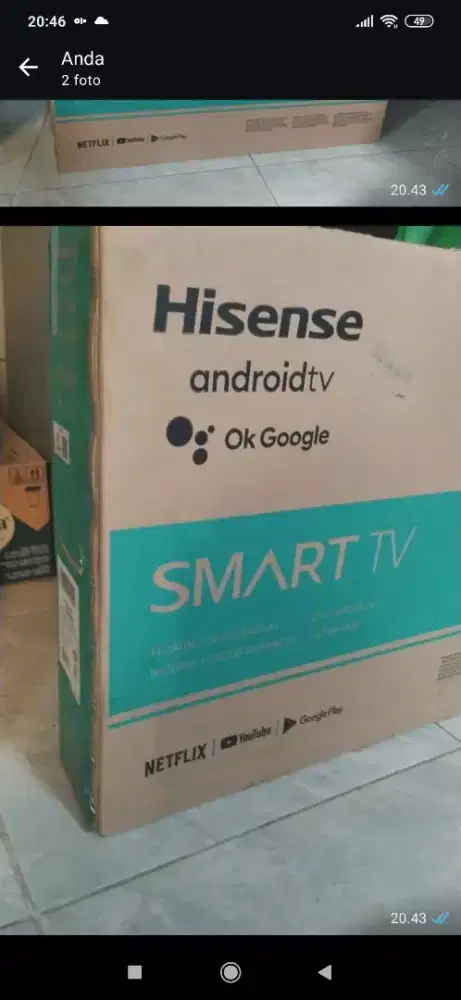 Smart TV Hisense Android 32A4200G
