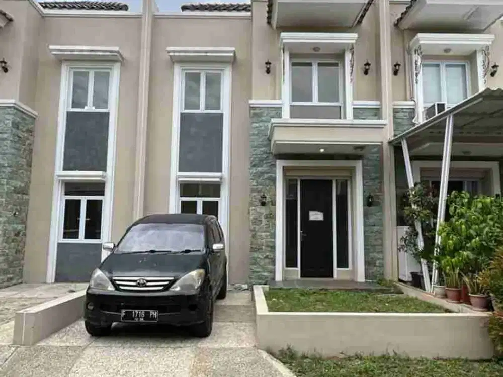RUMAH TINGKAT CANTIK DI WARTAWANGSA RESIDENCE PAKANSARI CIBINONG