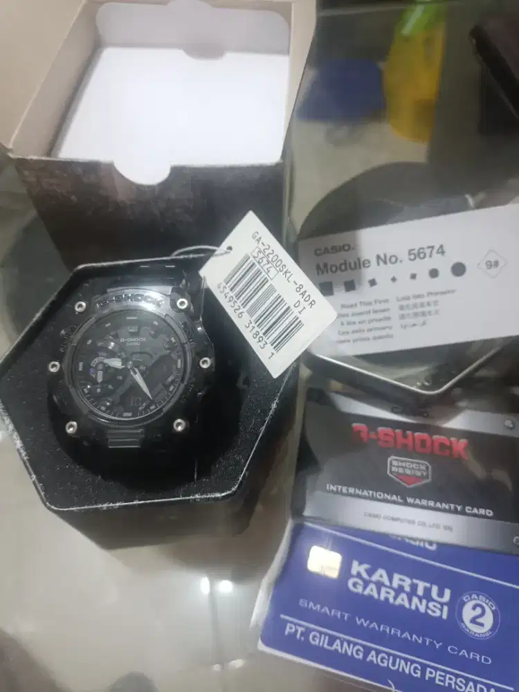 JUAL G-SHOCK GA 2200SKL 8ADR Seperti baru tanpa cacat