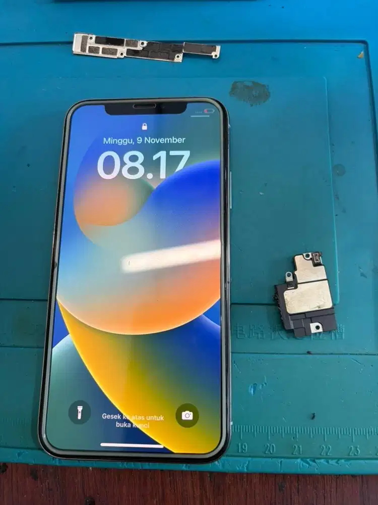 Ganti speaker bawah iphone x bergaransi