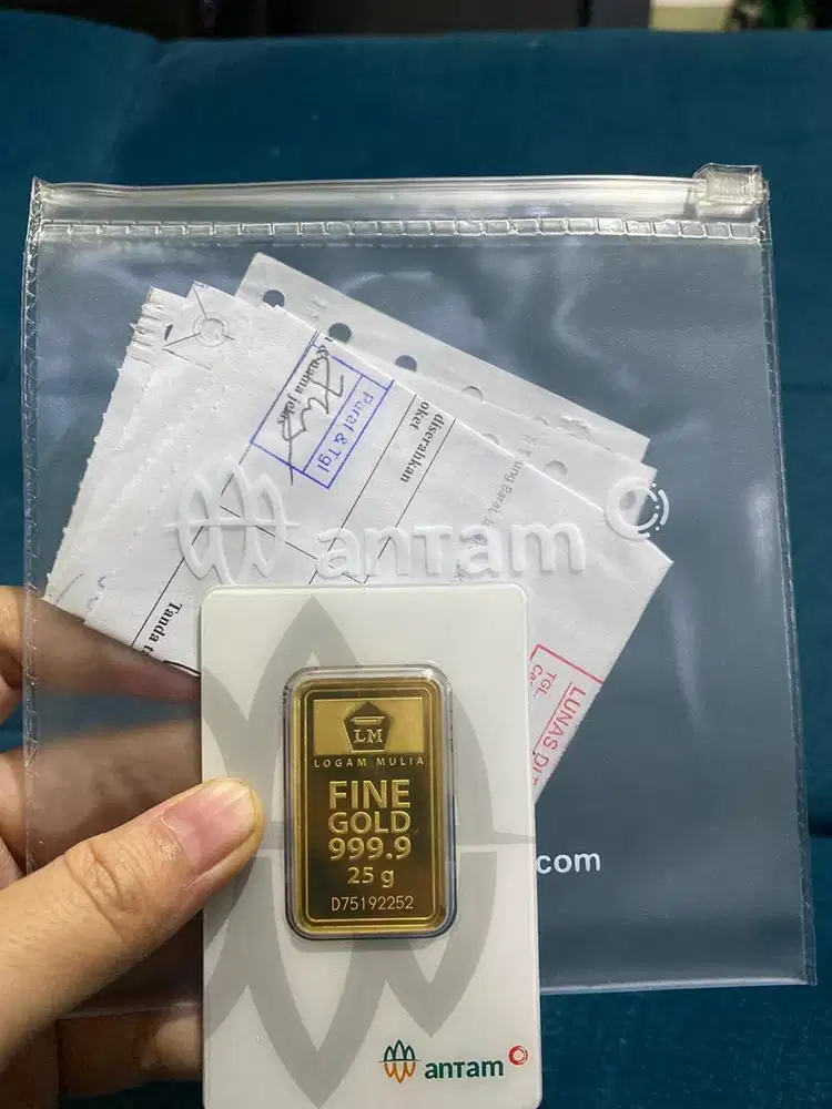 Logam mulia antam 25gr