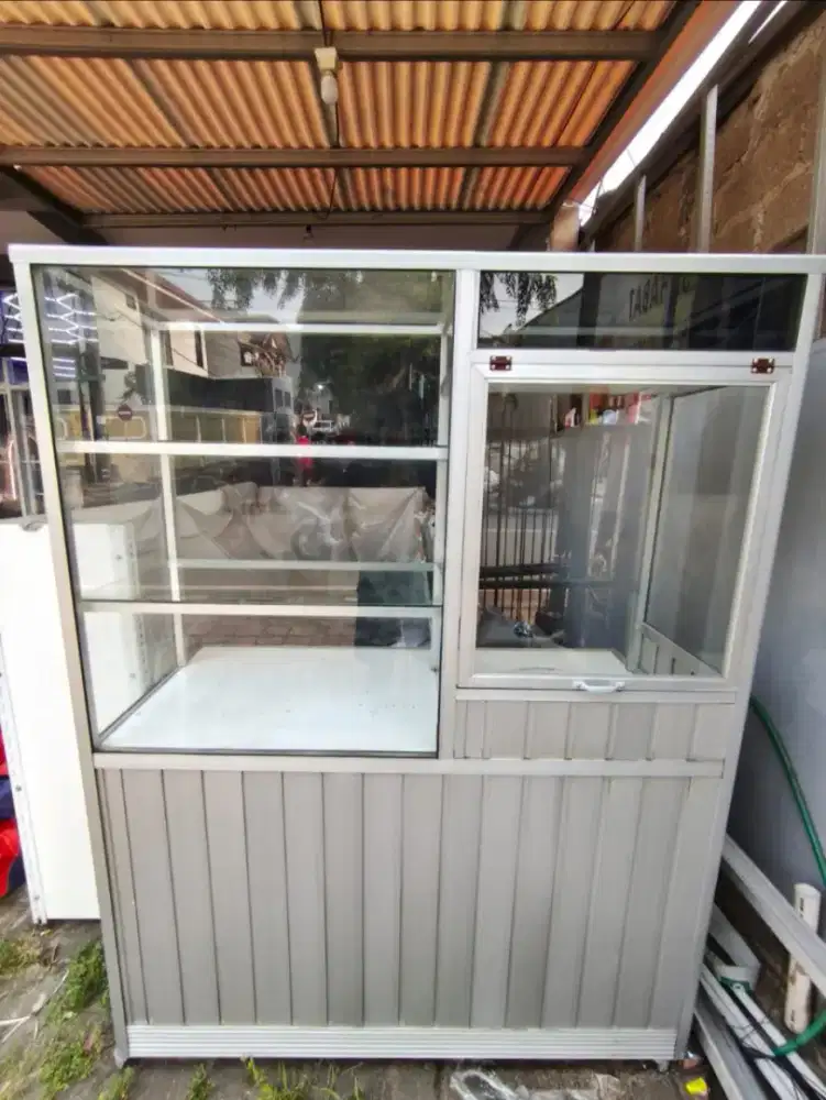 Jual cepat - Gerobak Mie Ayam bahan aluminium