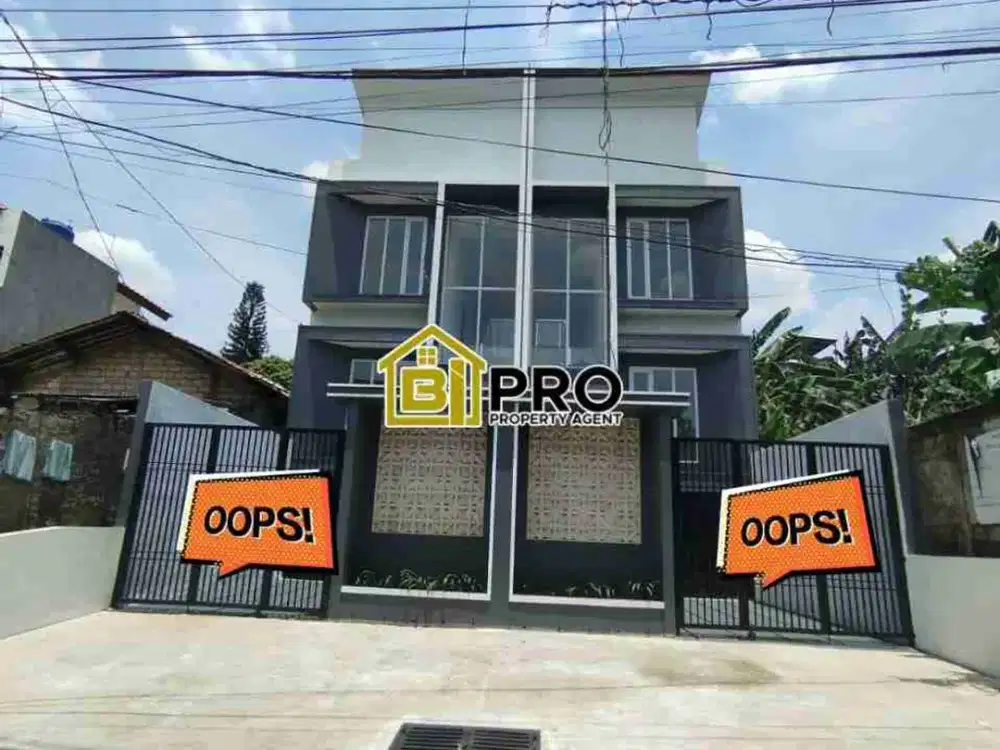 Rumah baru 3 lantai hanya 2 unit semi furnished Jagakarsa , jaksel