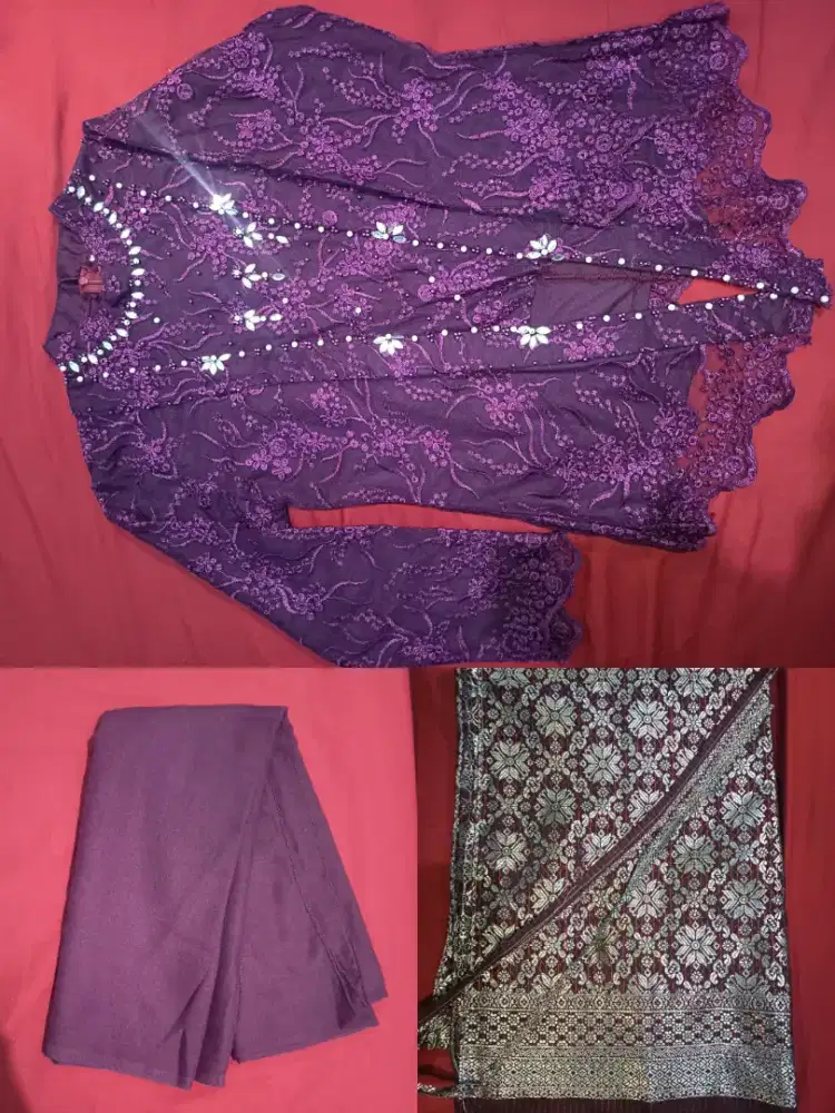 Satu Set Kebaya Kutubaru