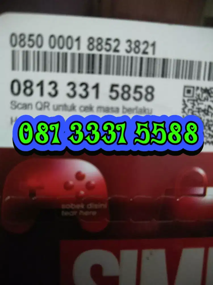 Kartu perdana Telkomsel 11 cantikRapi MAPAN