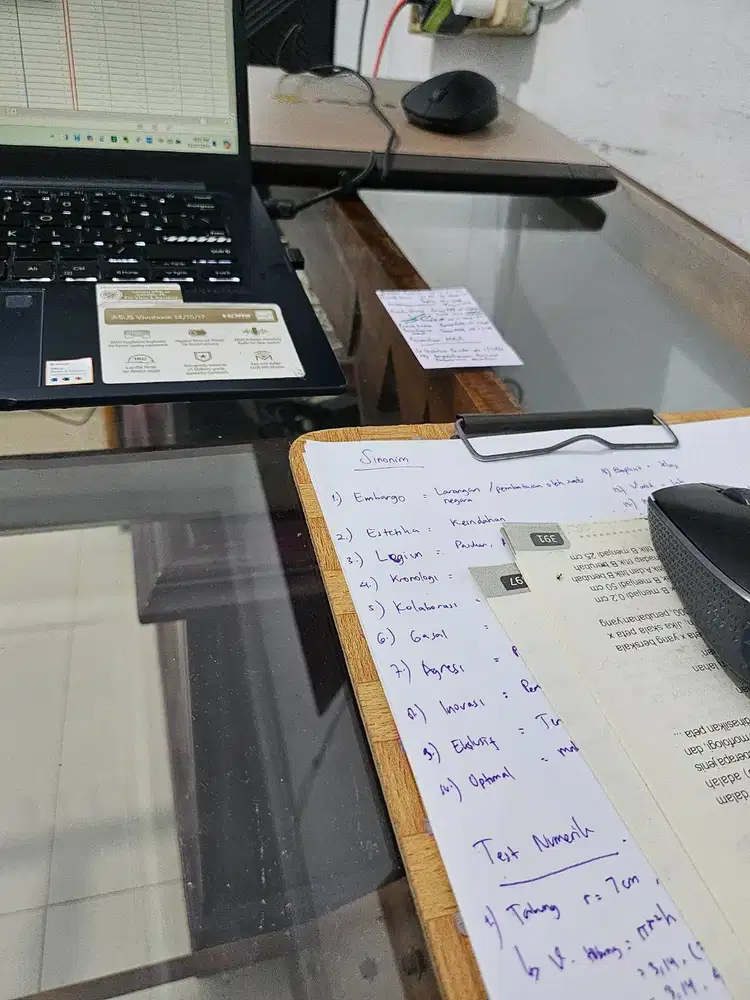 Meja Gambar Kaca Arsitek