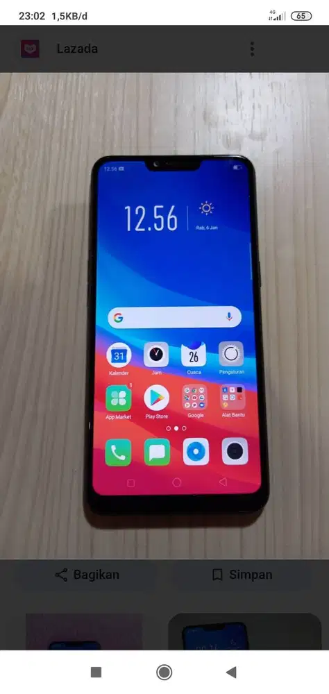 Jual Oppo A3S 3/32 normal mulus