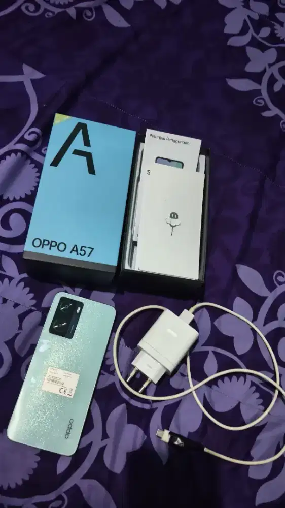 HP second OPPO A 57 RAM 4+4 MEMORY 128 GB