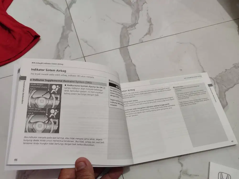 Manual Book Honda Mobilio RS 2019