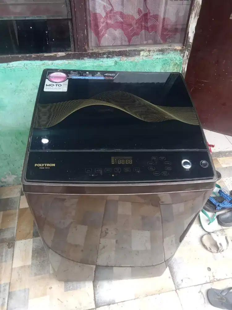 Mesin cuci Polytron 1 tabung digital otomatis