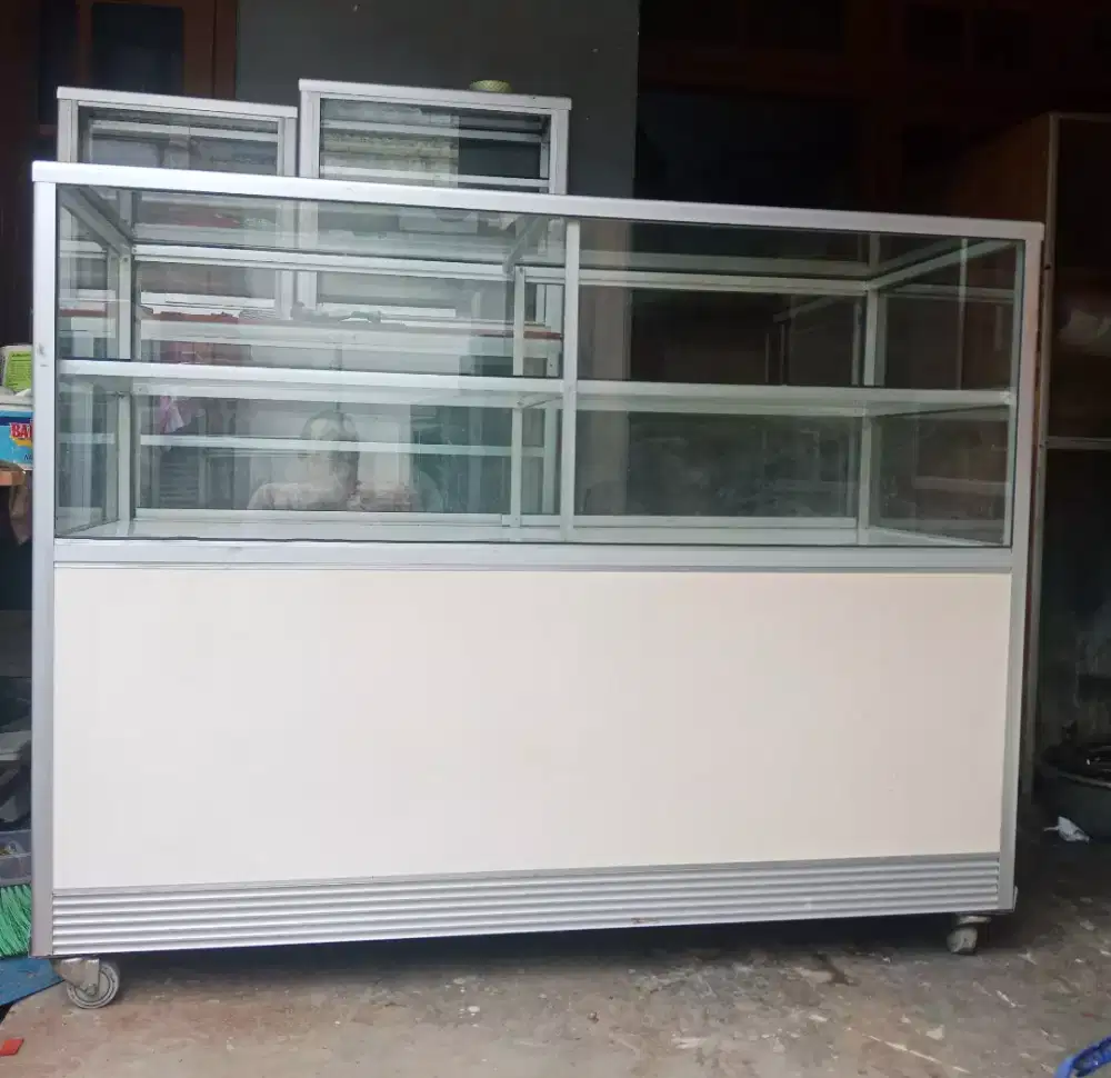 Etalase warteg 1.5 meter