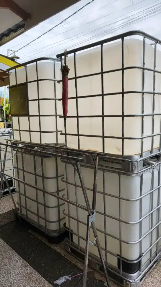 Kempu minyak/air, kapasitas 1000 liter