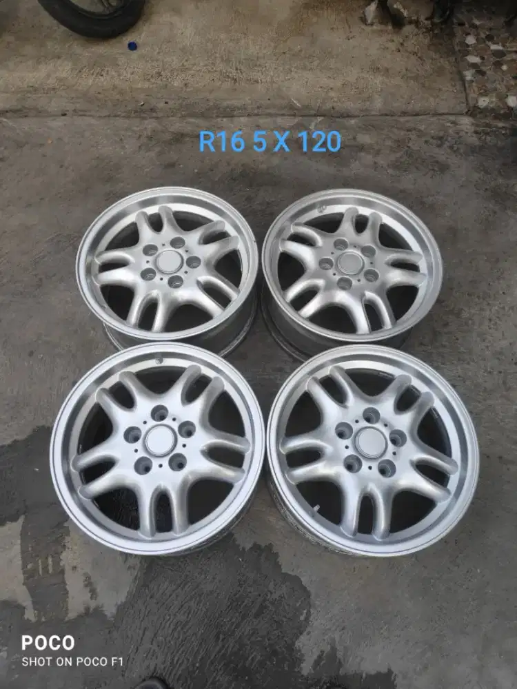 Oem BMW E36 R16 pcd 5 x 120 lebar 7 offset 40