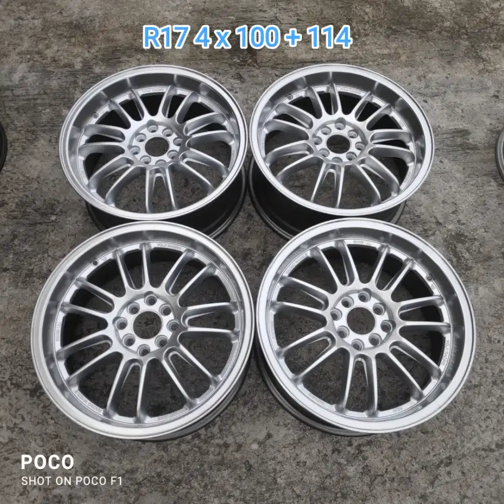 Rep RE-030 R17 pcd 4 x 100 + 114 lebar 7,5 offset 42
