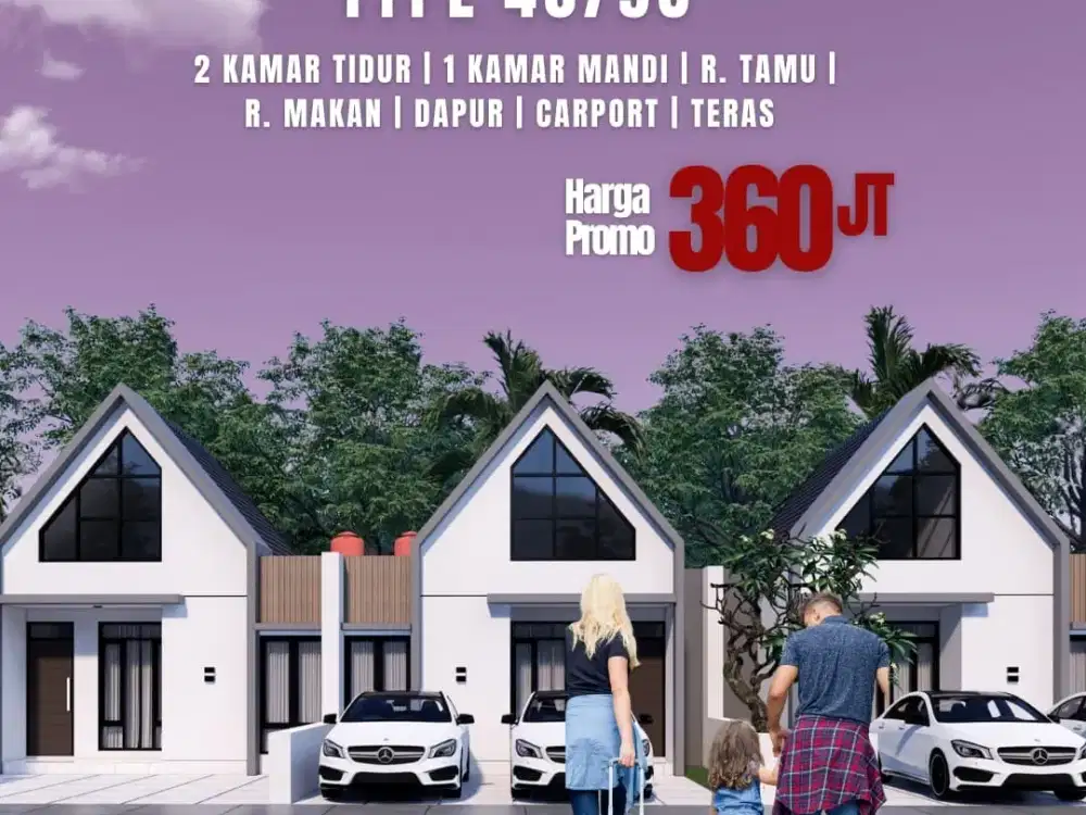 Rumah Dijual Murah Scandinavian Boyolali