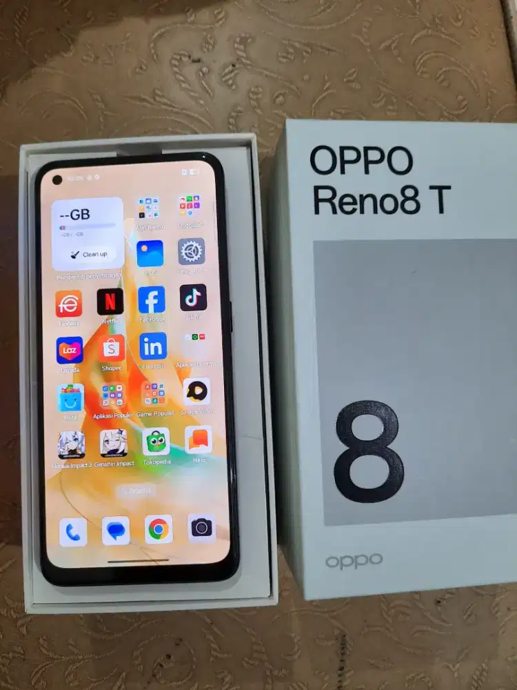 Hp Reno 8T Ram 8/256