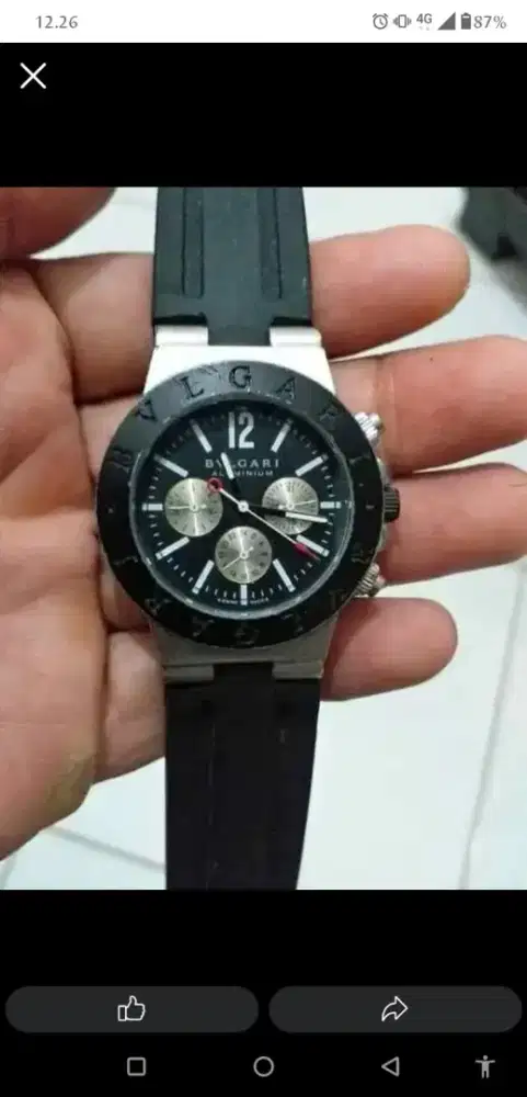 jam tangan bulvgari autometic