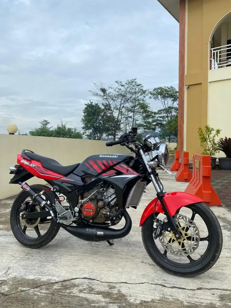 Ninja SS Merah Zebra 2014 lengkap Faktur Sertifikat rr old zx cbu r