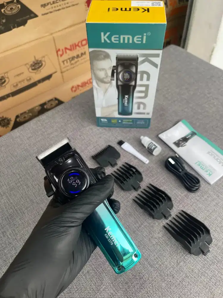 Clipper cukur rambut merk KEMEI original
