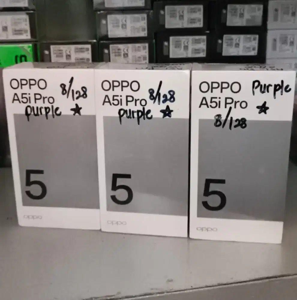 OPPO A5i Pro 8GB+128GB Purple BNIB Garansi Resmi Indonesia