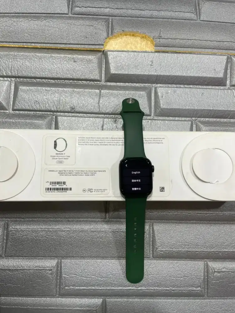 Apple watch series 7 41mm bekas second inter original