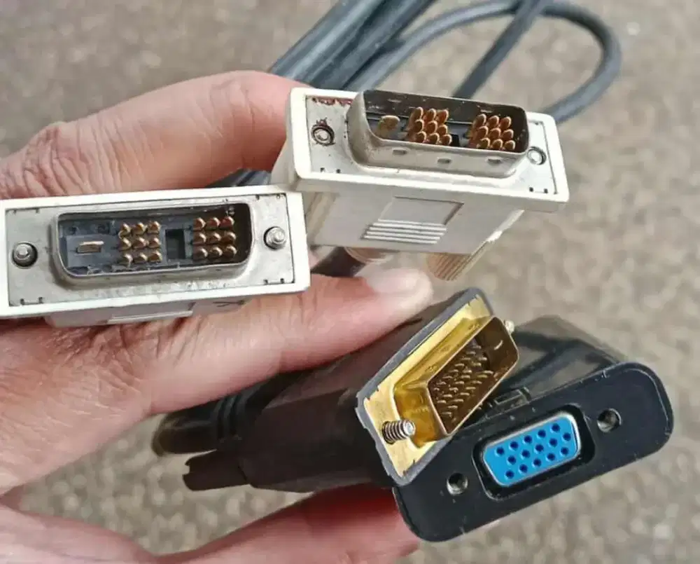 Konektor DVI to VGA, HDMI to VGA, Kabel DVI