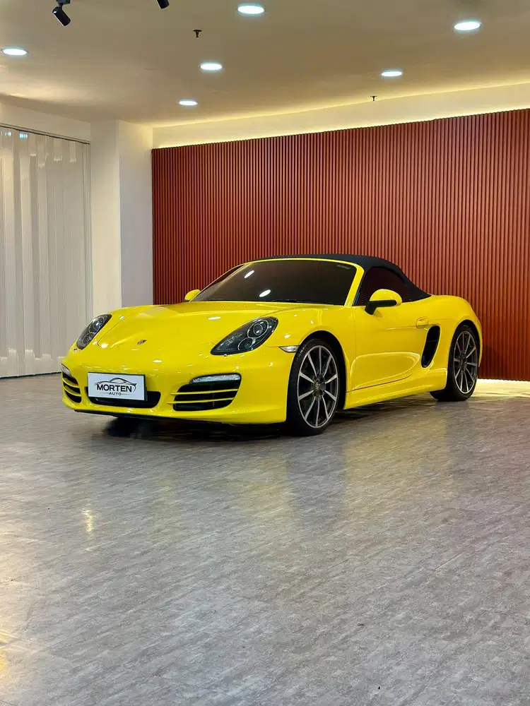Porsche 981 Boxster 2.7 PDK 2014 Odo 26 Ribu Record Antik Bergaransi