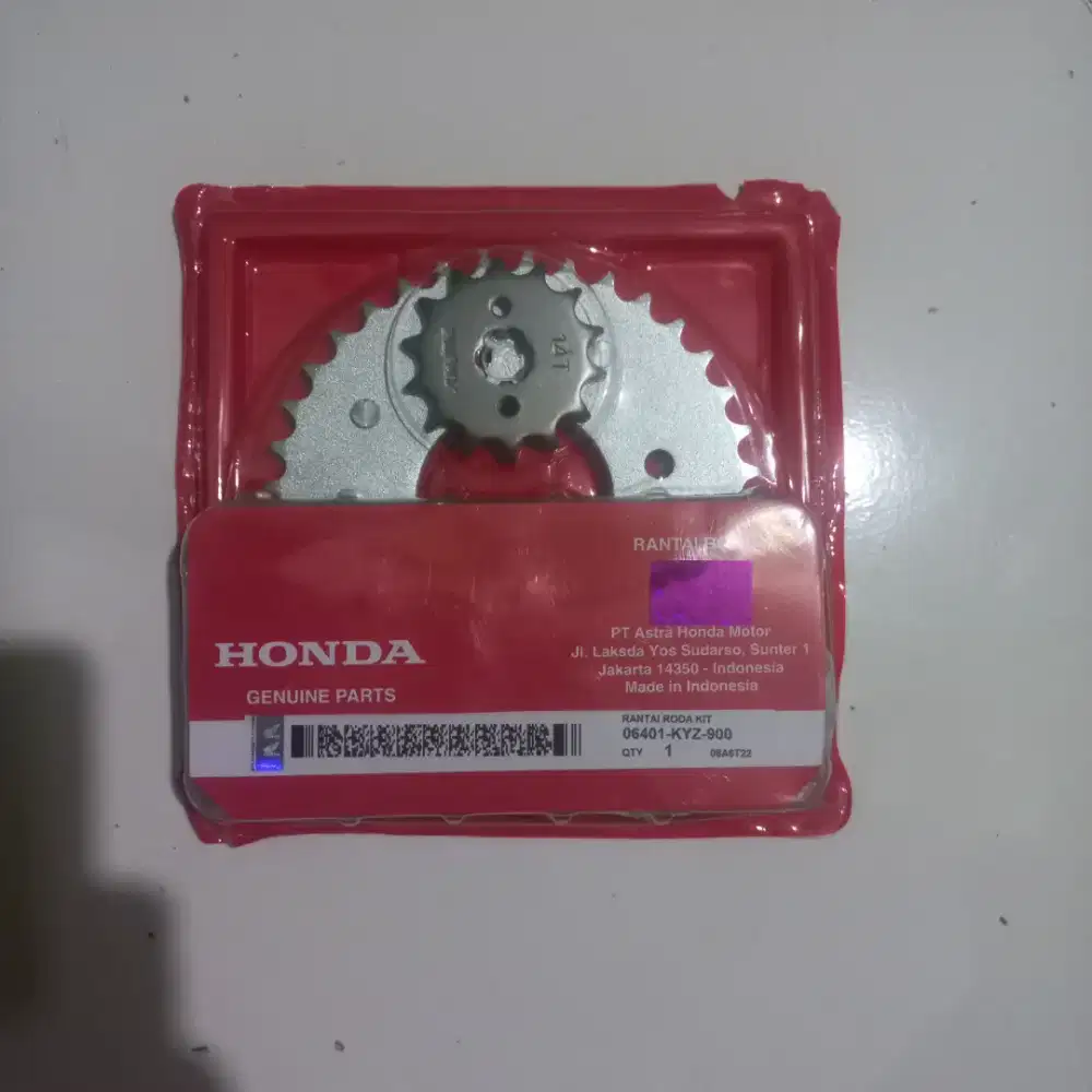 Gearset motor supra x 125 helm in