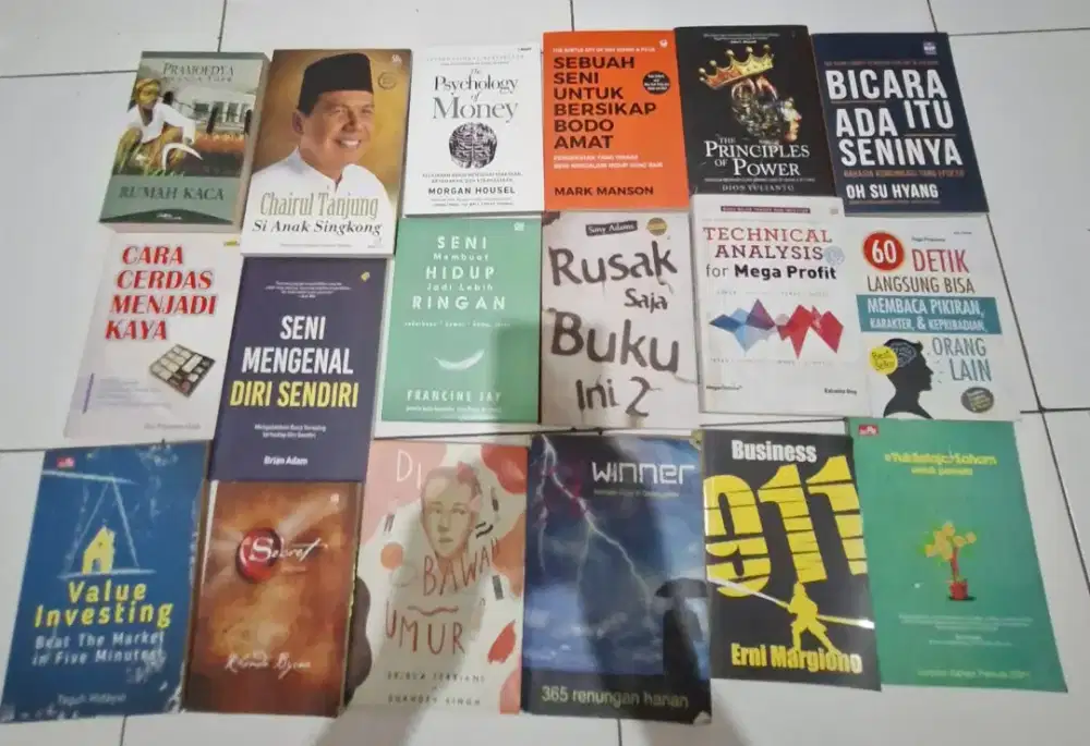 Buku Preloved Pribadi