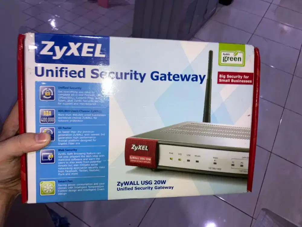 Zyxel zywall usg 20w