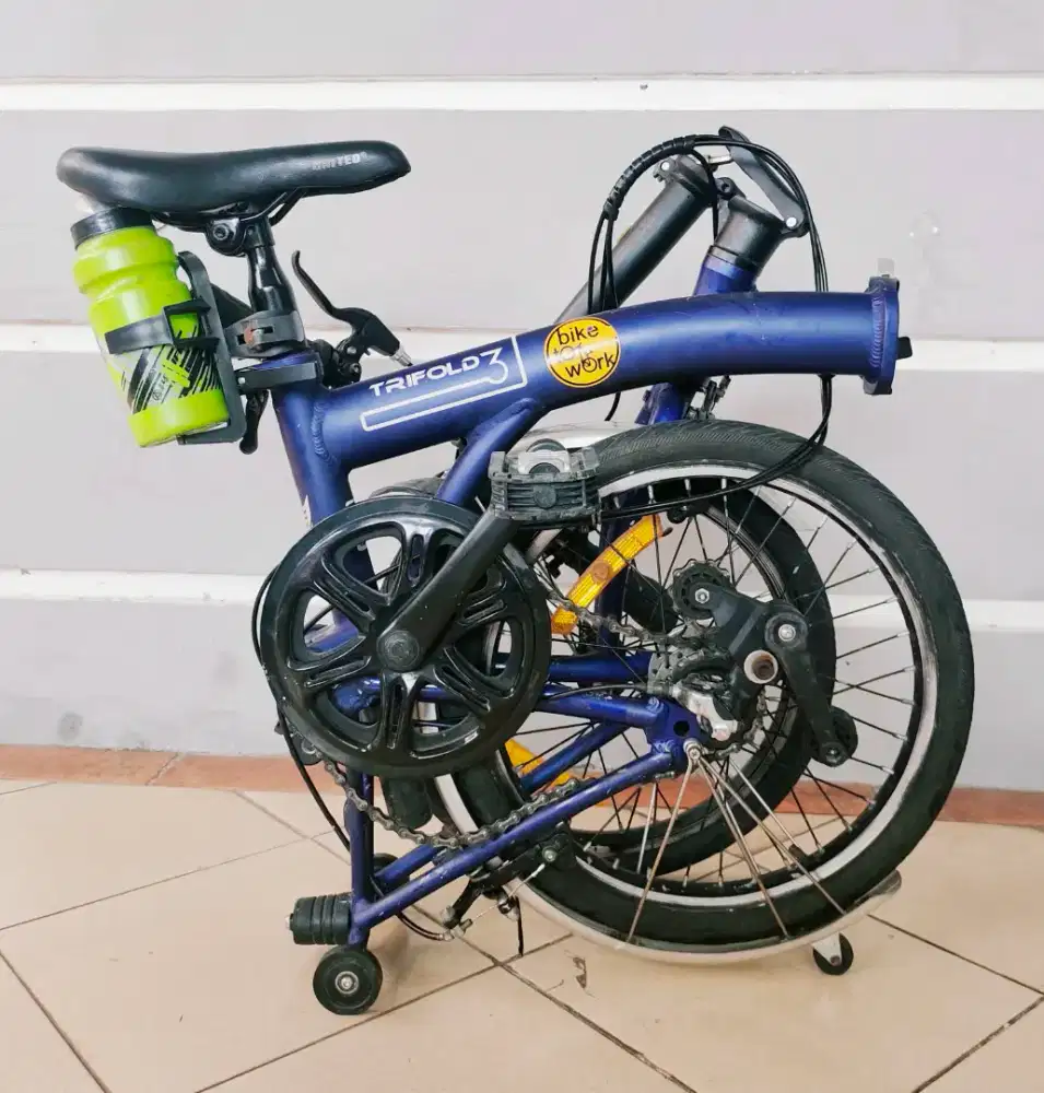 Sepeda lipat merek united trifold uk'16 Alloy 3s hrg 2,5jt net