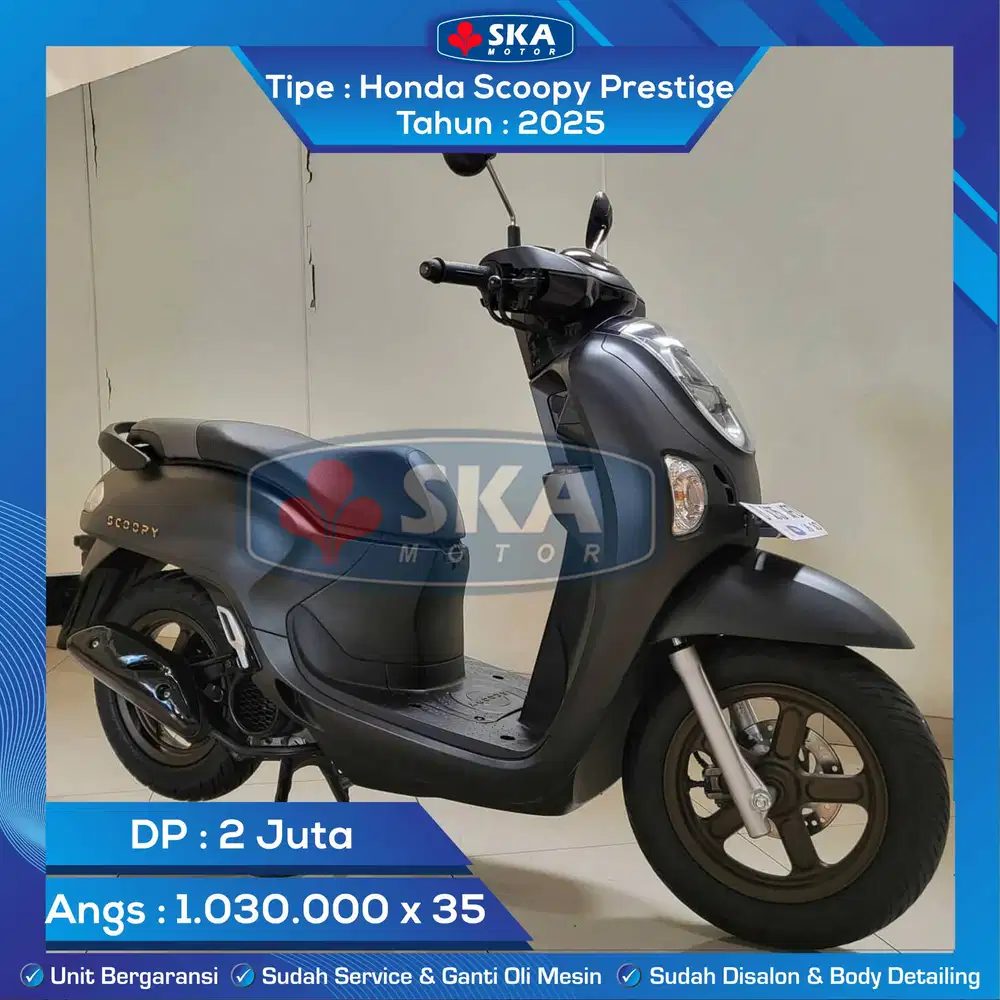 Honda Scoopy Prestige Tahun 2025