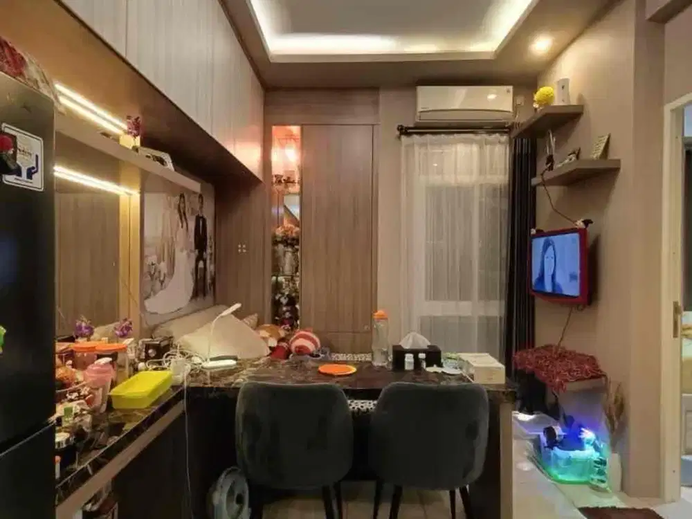 TERMURAH full furnish interior apartemen bale hinggil 2 BR