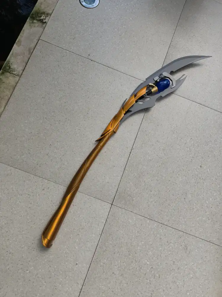 Marvel avenger the movie replika Loki's Chitaurii Scepter full metal