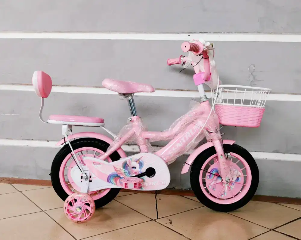 Sepeda anak merek centrum uk'12 hrg 500rb net kondisi baru