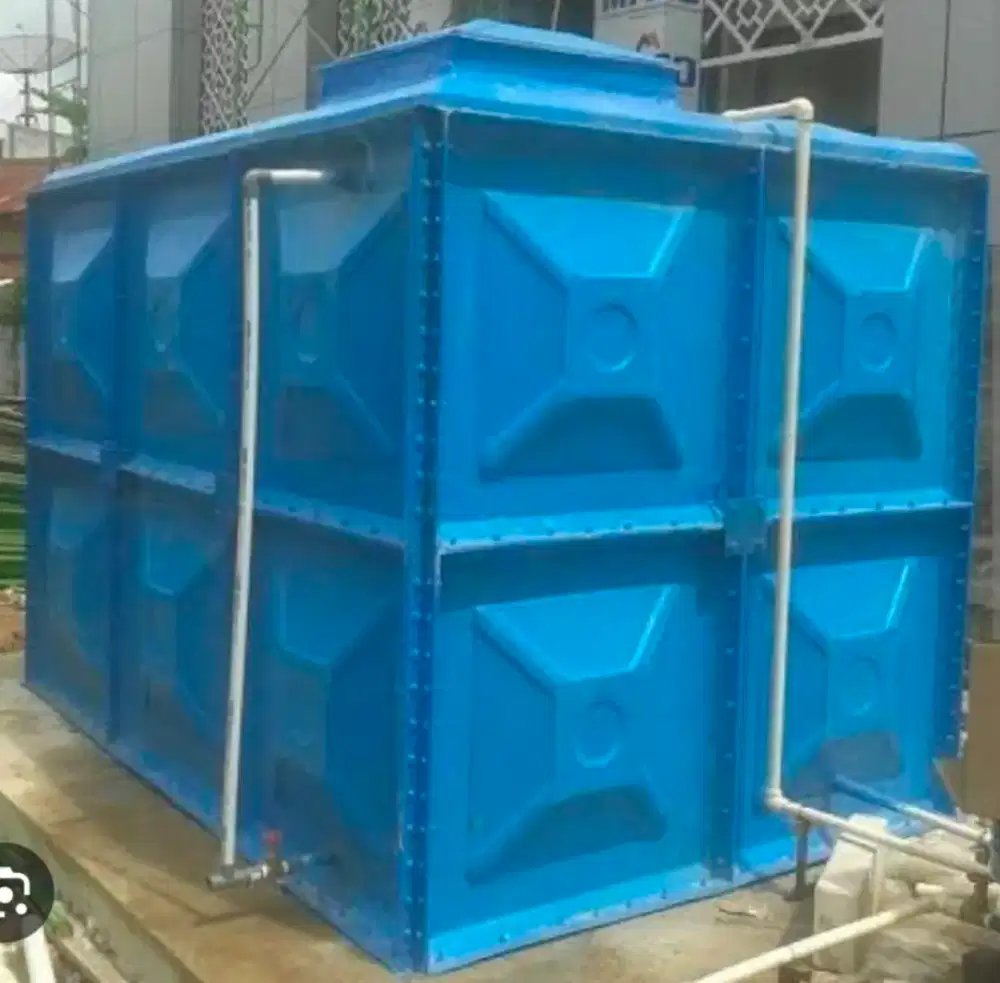 Rooftank tangki air fiberglass