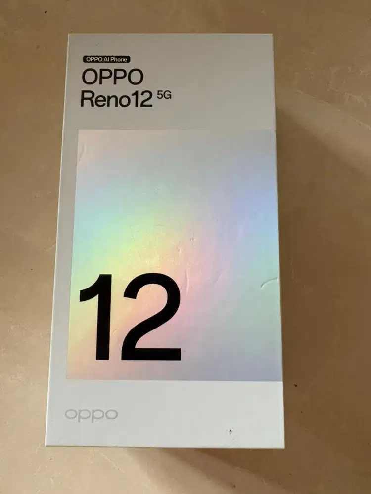 .Dijual cepat Oppo  Reno 12 5G 12GB/256GB