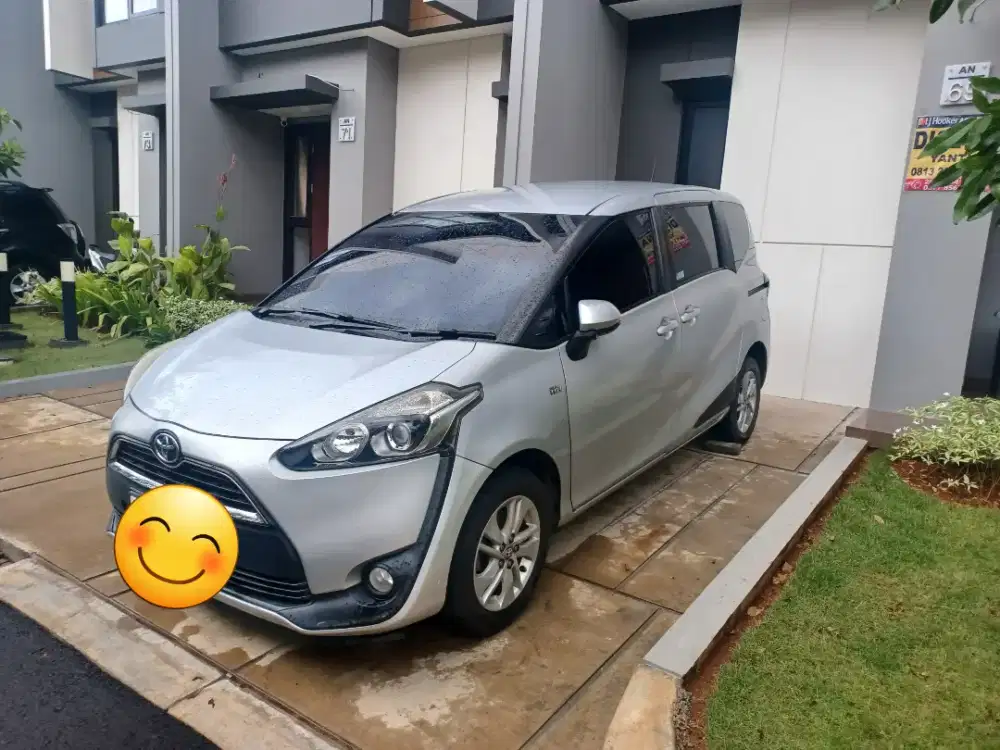 Toyota sienta 2017 G mt cash 115 jt