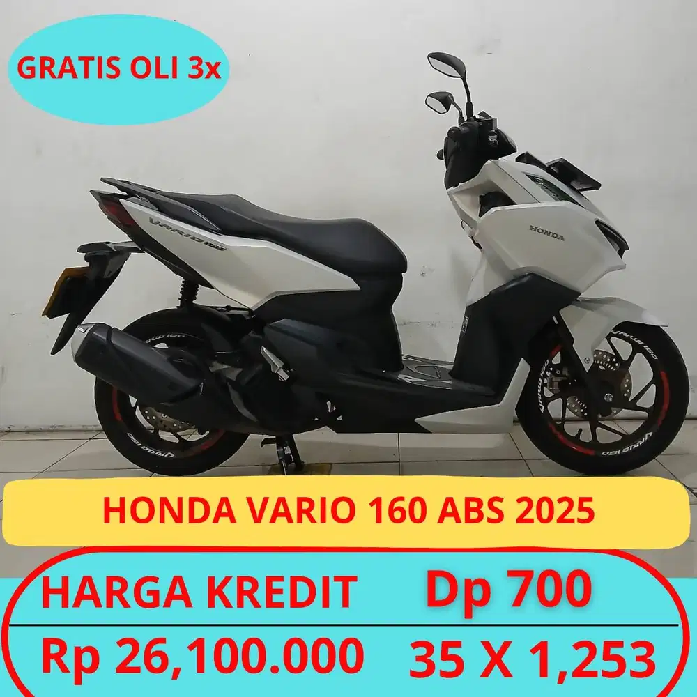 HONDA VARIO 160 ABS 2025 DP MURAH HANYA 700 RIBU